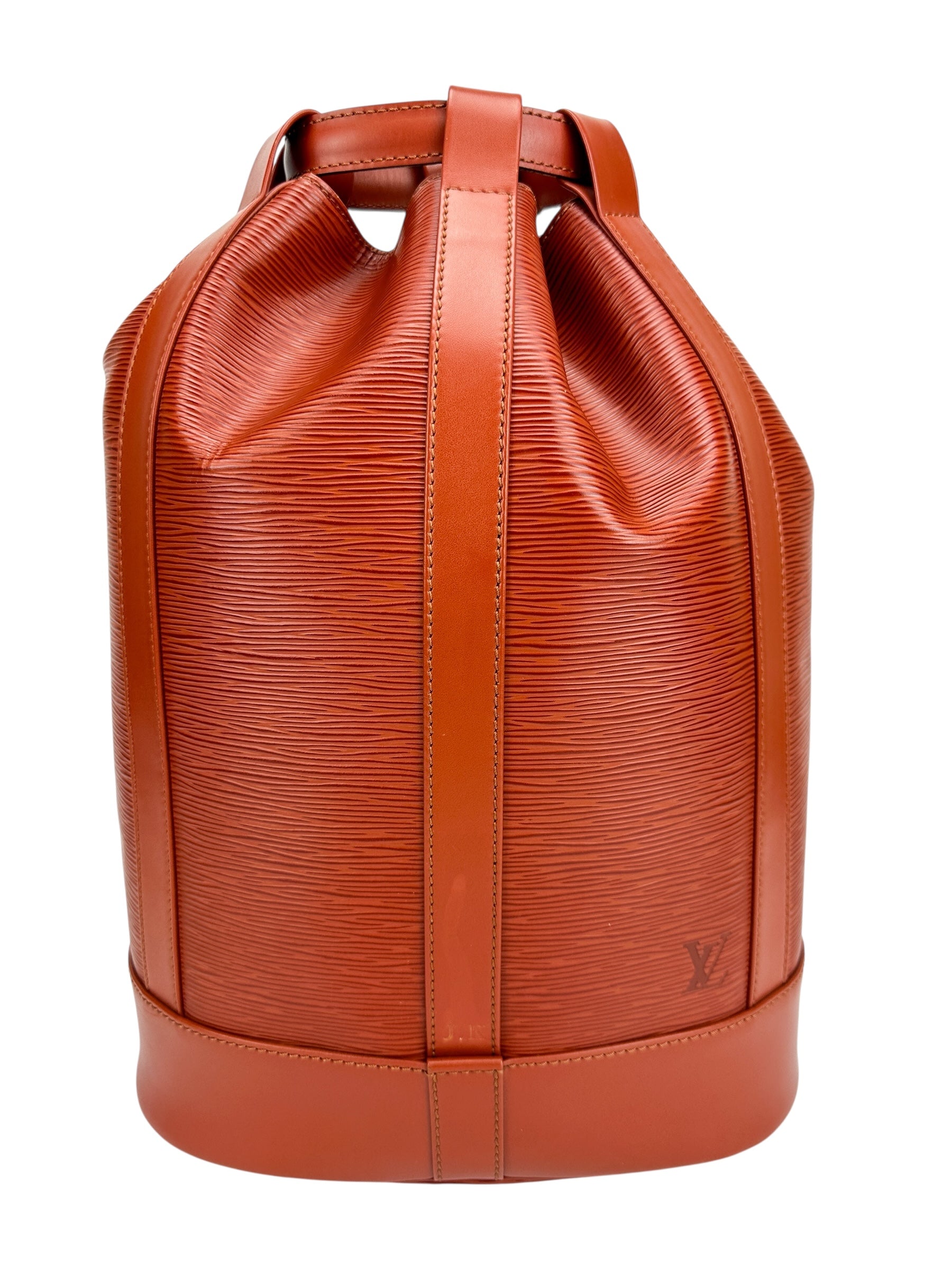 louis vuitton backpack epi radonne Louis Vuitton Vintage Brown Epi Leather Randonnee PM – Joy of Luxury