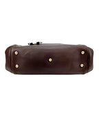 Gucci Brown Guccissima Mayfair Tote Bag w/ Strap