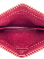 Christian Dior Bordeaux Vintage Clutch