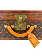 Louis Vuitton Vintage Monogram Alzer Trunk 75