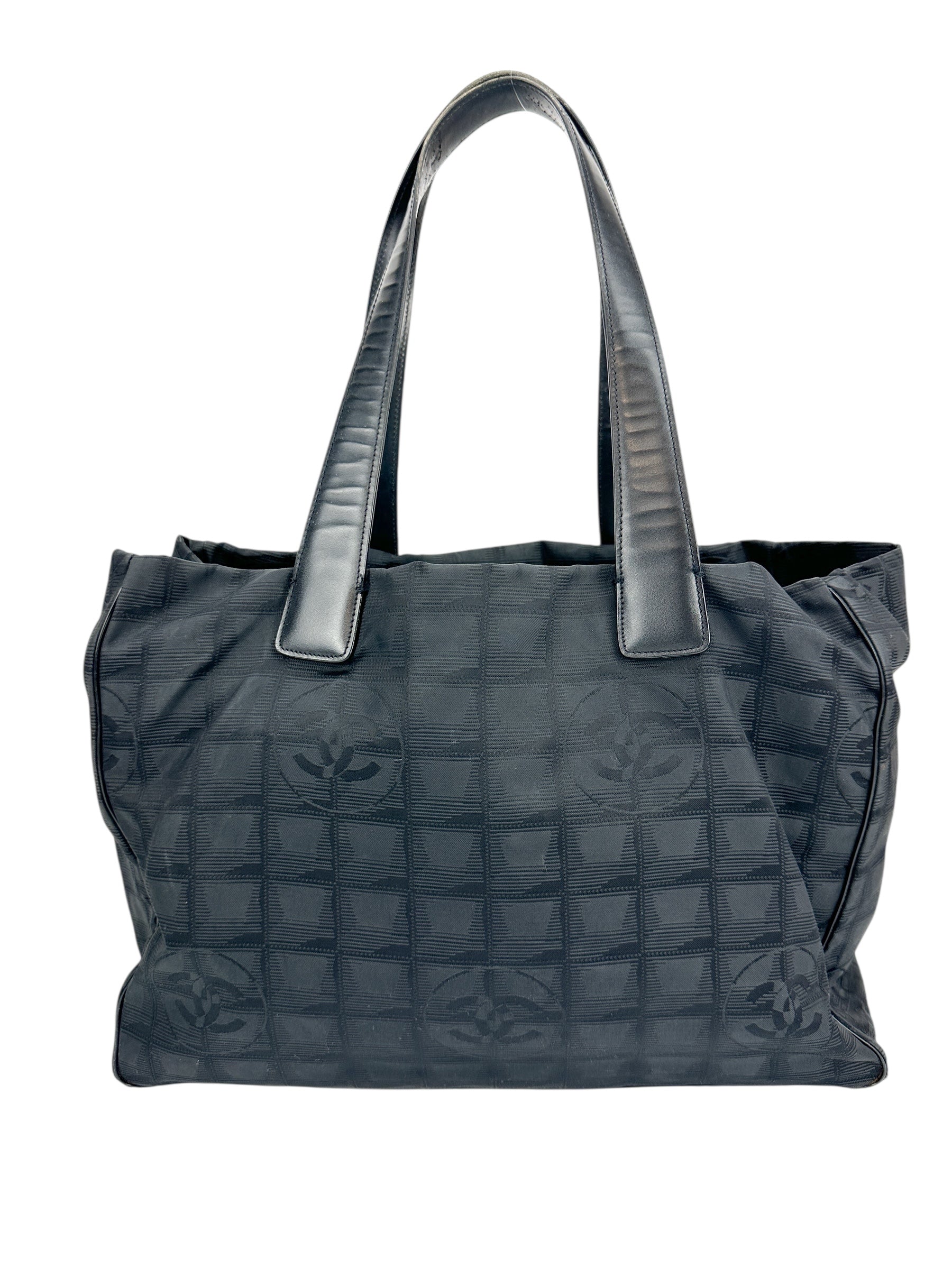 Chanel Black Travel Line Tote