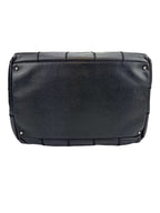 Chanel Black Chocolate Bar Boston Bag