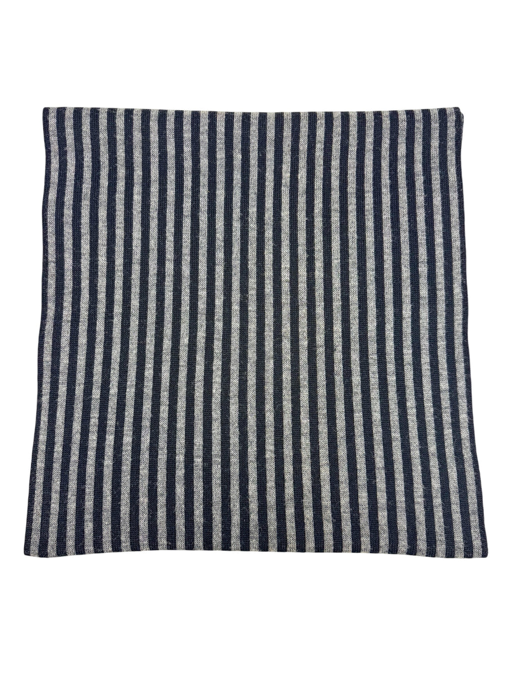 Fendi Grey and Black Zucca Wool Scarf