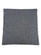 Fendi Grey and Black Zucca Wool Scarf