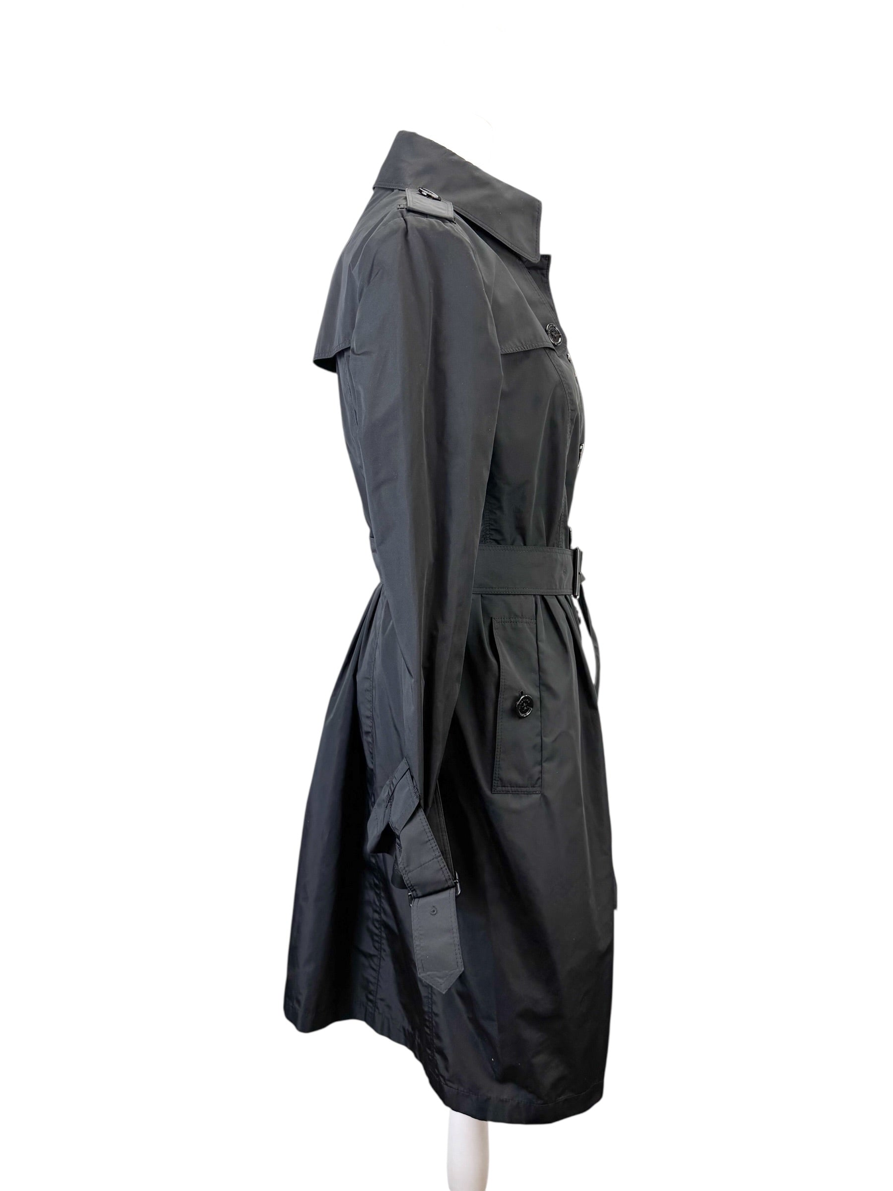 Burberry 　コート 　サイズ40 Burberry Black Trench Coat Size 40 – Joy of Luxury