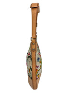 Gucci Floral Horsebit Shoulder Bag