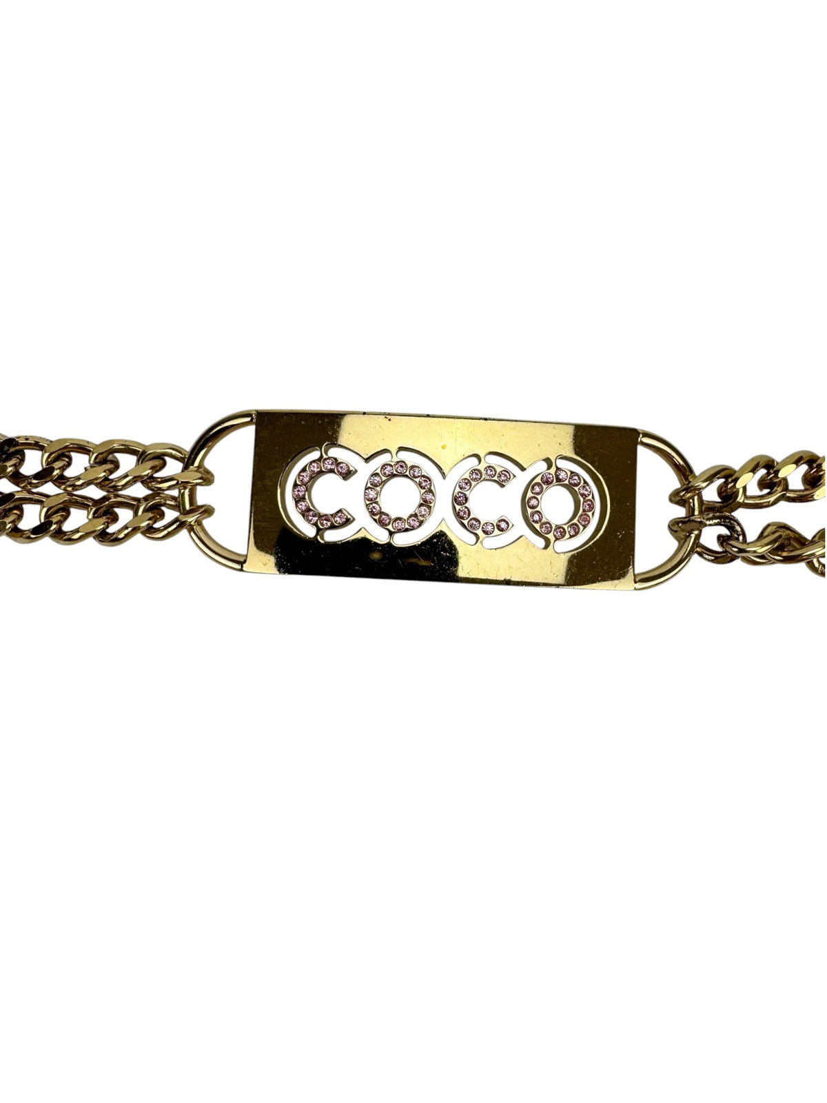 Chanel Double Chain Link Belt