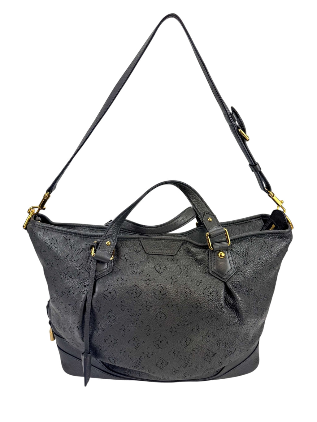 Louis Vuitton Anthracite Mahina Stella Bag