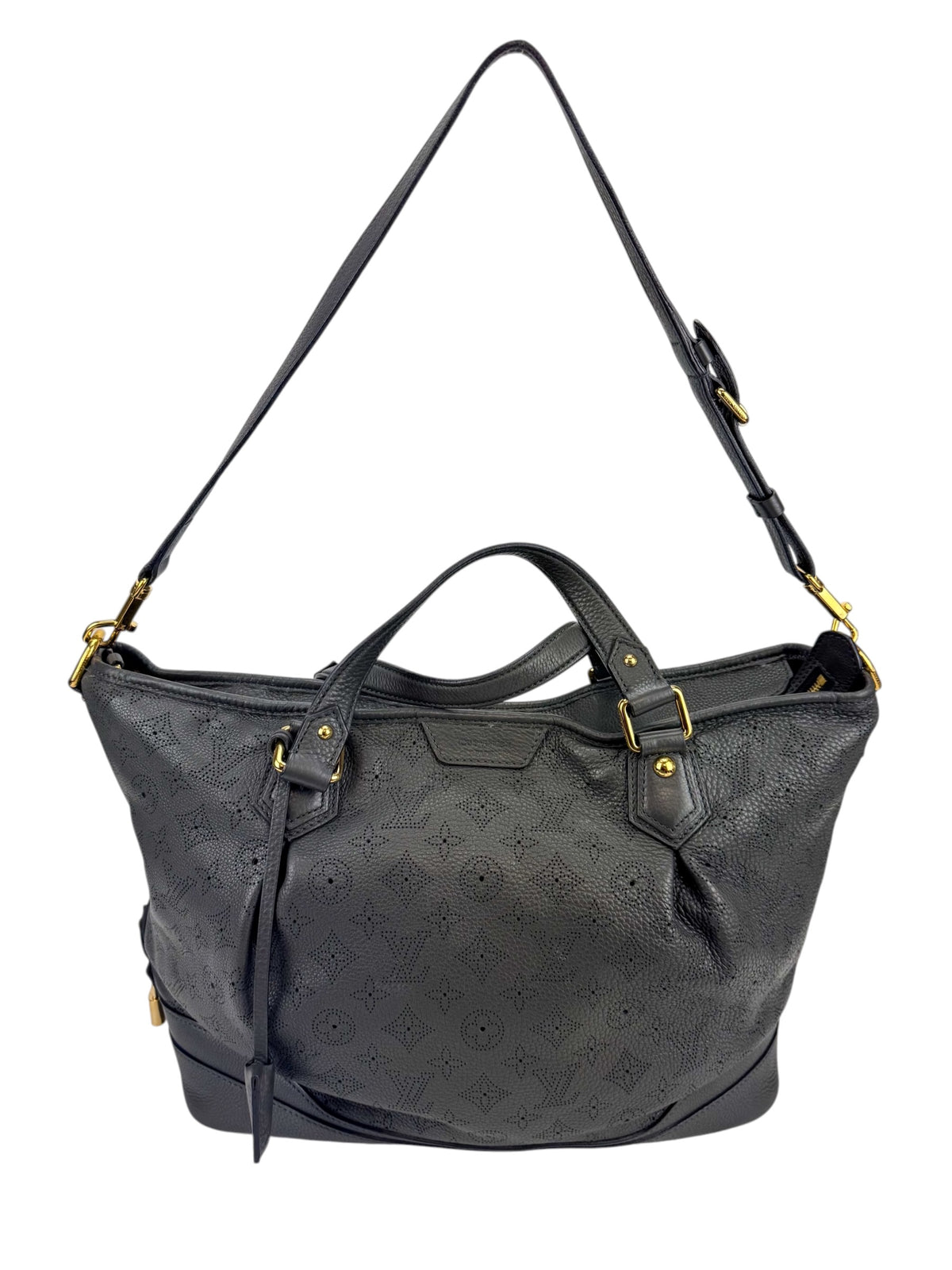 Louis Vuitton Anthracite Mahina Stella Bag