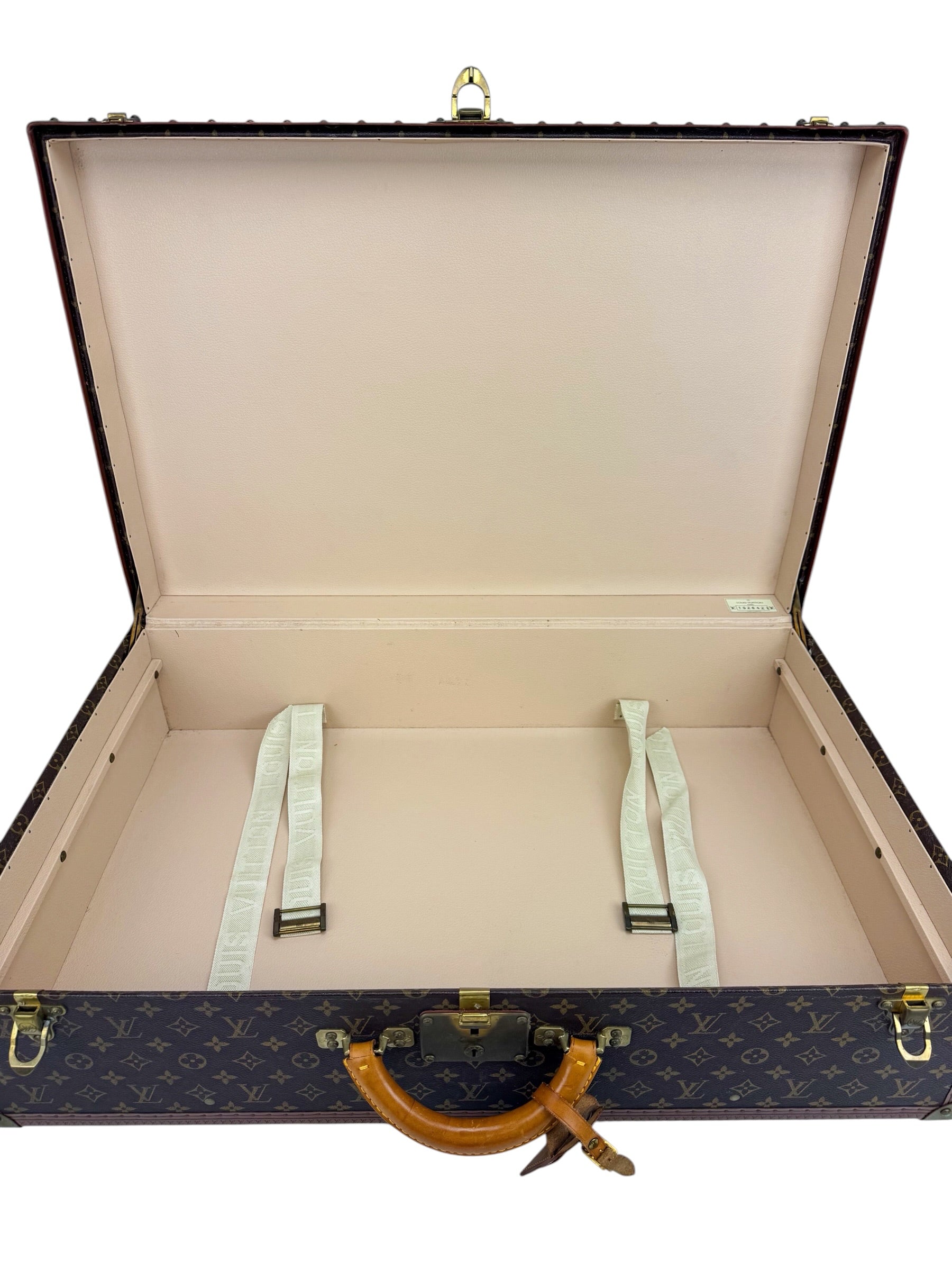 Louis Vuitton Vintage Monogram Alzer Trunk 75