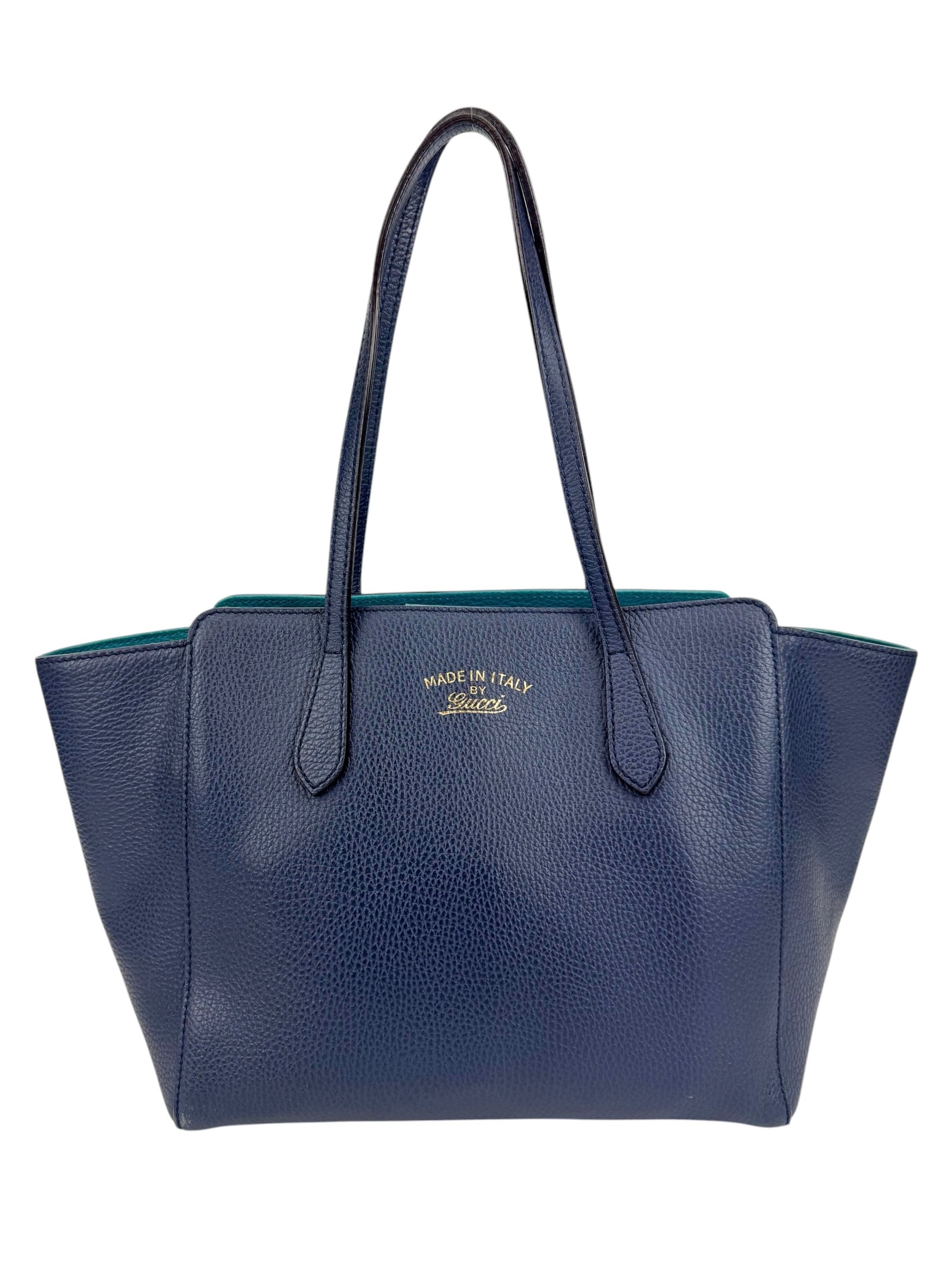 Gucci Blue Swing Tote