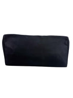 Hermès Black Toile and Leather XL Herbag W/ Spare Bag