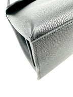 Gucci Black Leather Bamboo Daily Tote