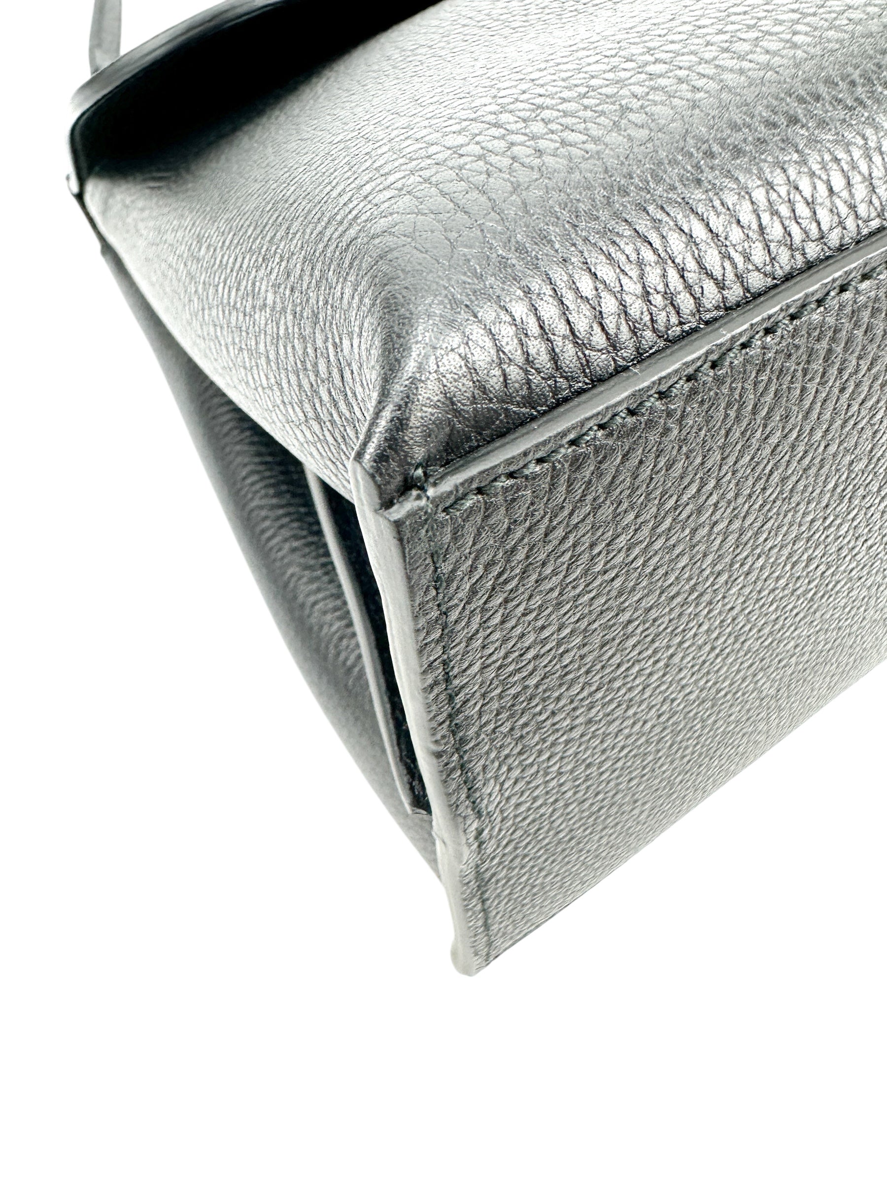 Gucci Black Leather Bamboo Daily Tote