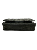 Chanel Black Quilted Lambskin Wallet On Chain (WOC)