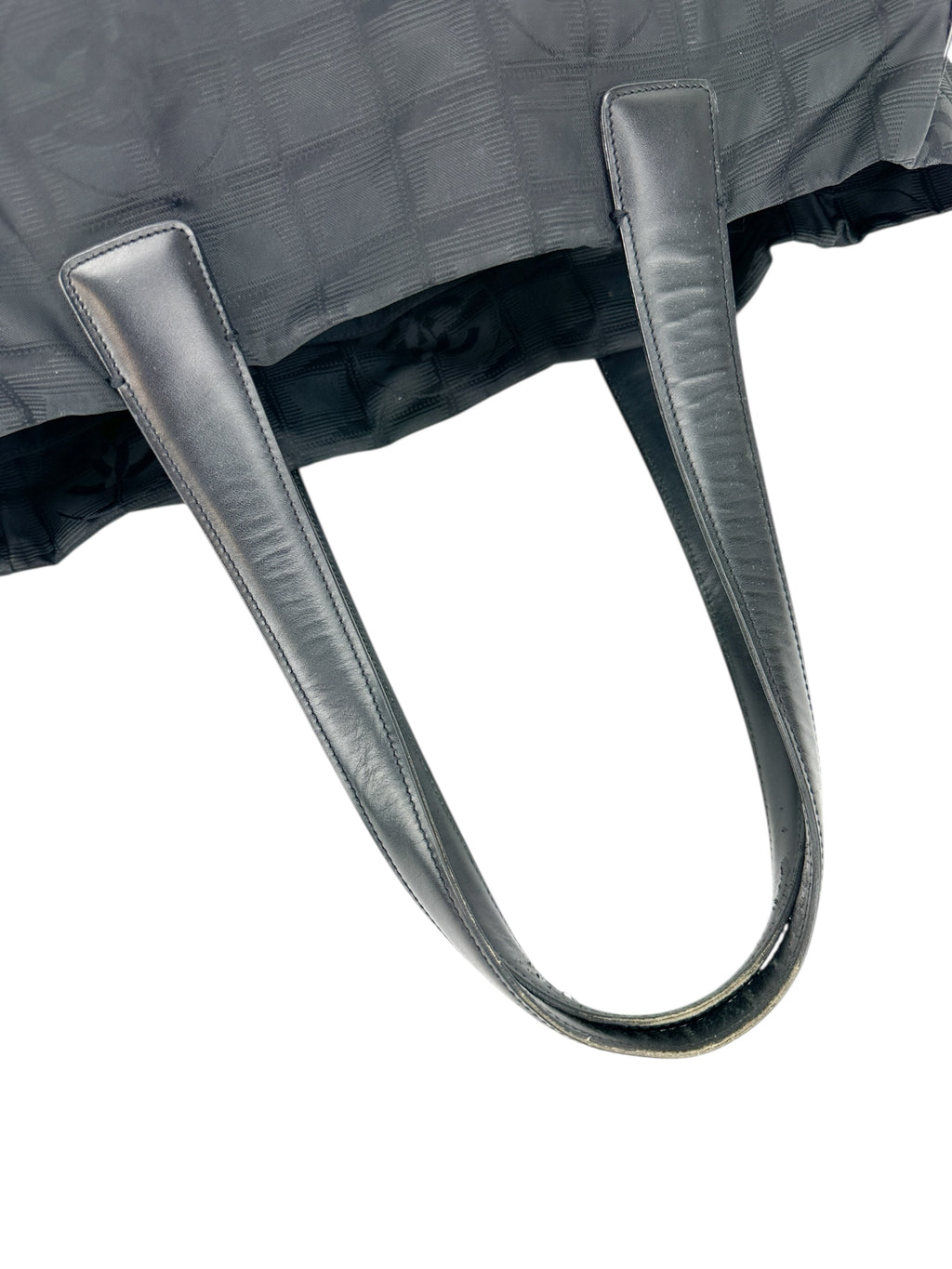 Chanel Black Travel Line Tote