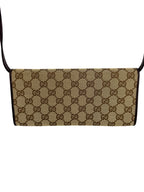 Gucci GG Canvas Bamboo Crossbody Bag