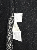 Yves Saint Laurent Black and White Cardigan Size L