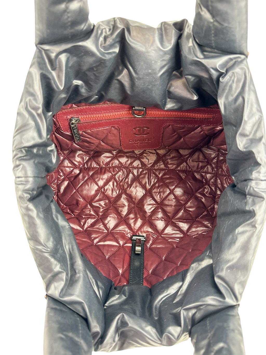 Chanel Black Nylon Cocoon Tote