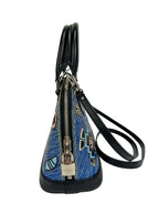 Louis Vuitton Blue Azteque Epi Alma BB W/ Strap (Limited Edition)