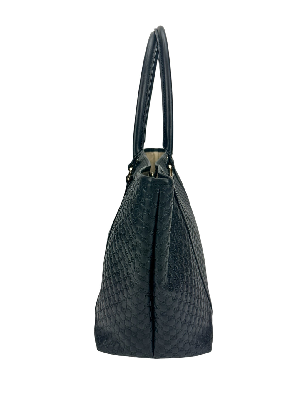 Gucci Black Microguccissima Joy Large Tote Bag