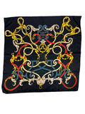 Hermès Black 90cm Scarf