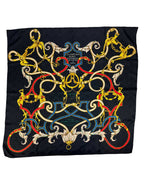 Hermès Black 90cm Scarf