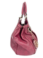 Gucci Magenta Guccissima Top Handle Bag