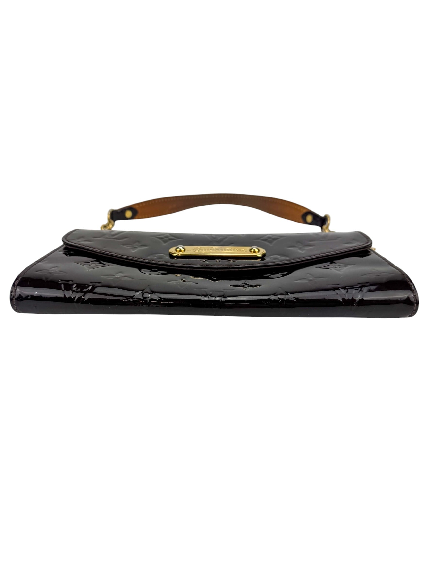 Louis Vuitton Amarante Vernis Sunset Boulevard Shoulder Bag