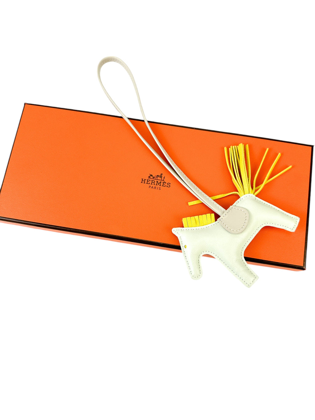 Hermès Light Green Rodeo Bag Charm (Full Set)