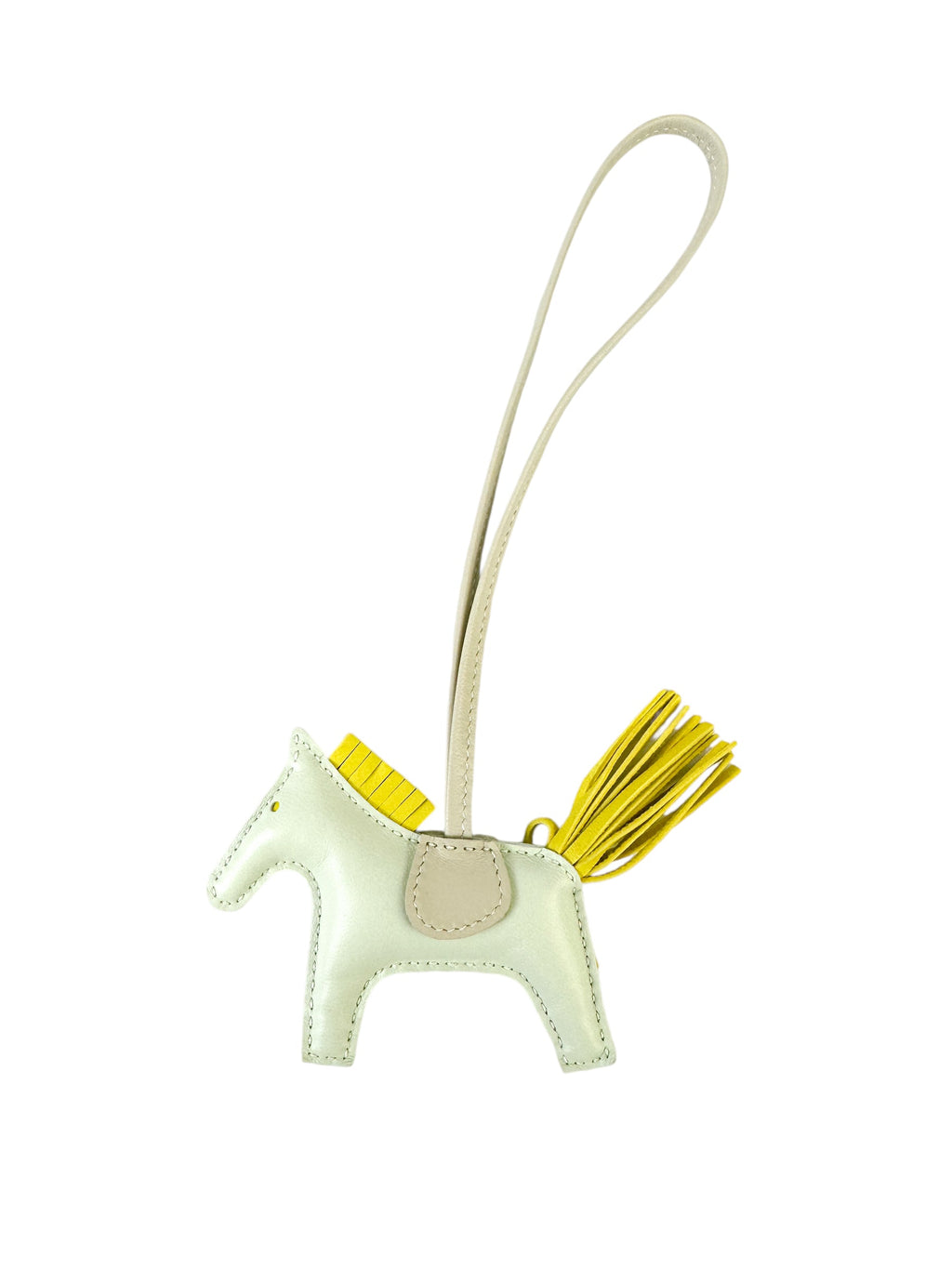 Hermès Light Green Rodeo Bag Charm (Full Set)