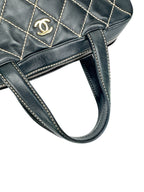 Chanel Black Wild Stitch Bag