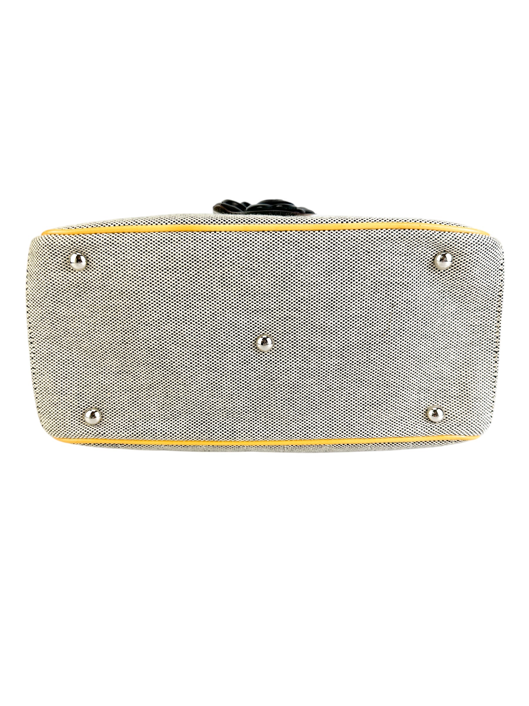 Chanel Camelia Beige Chocolate Bar Tote