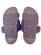 Hermès Purple Chypre Shearling Sandals Size 37