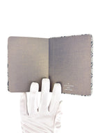 Louis Vuitton Navy Blue Mini Lin Notebook