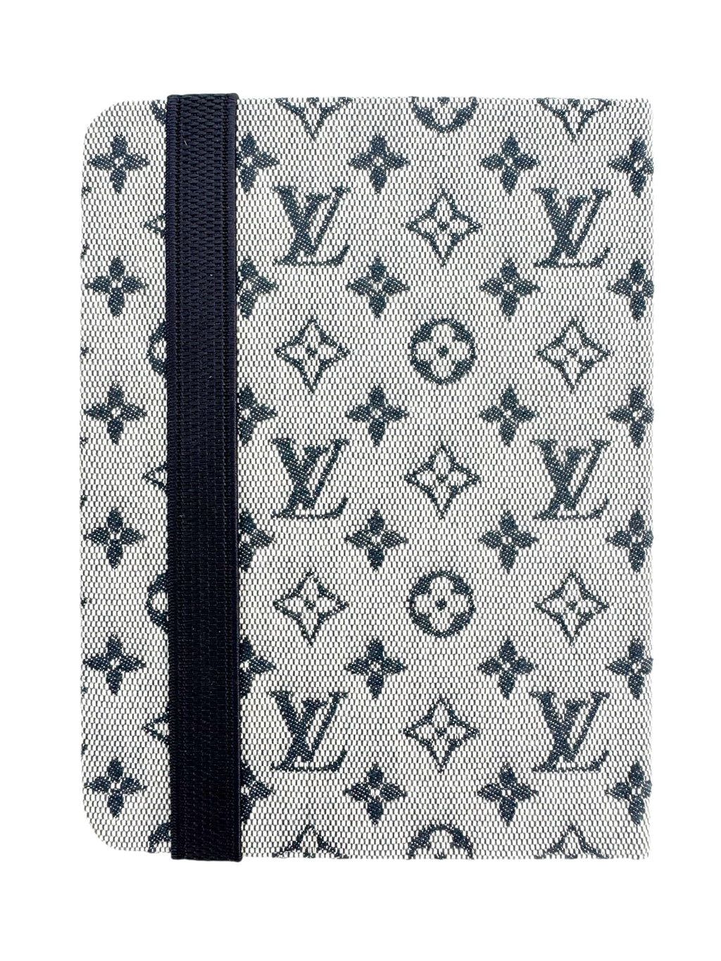 Louis Vuitton Navy Blue Mini Lin Notebook