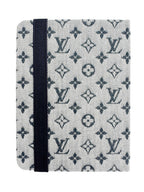 Louis Vuitton Navy Blue Mini Lin Notebook