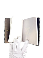 Louis Vuitton Navy Blue Mini Lin Notebook