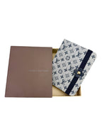 Louis Vuitton Navy Blue Mini Lin Notebook