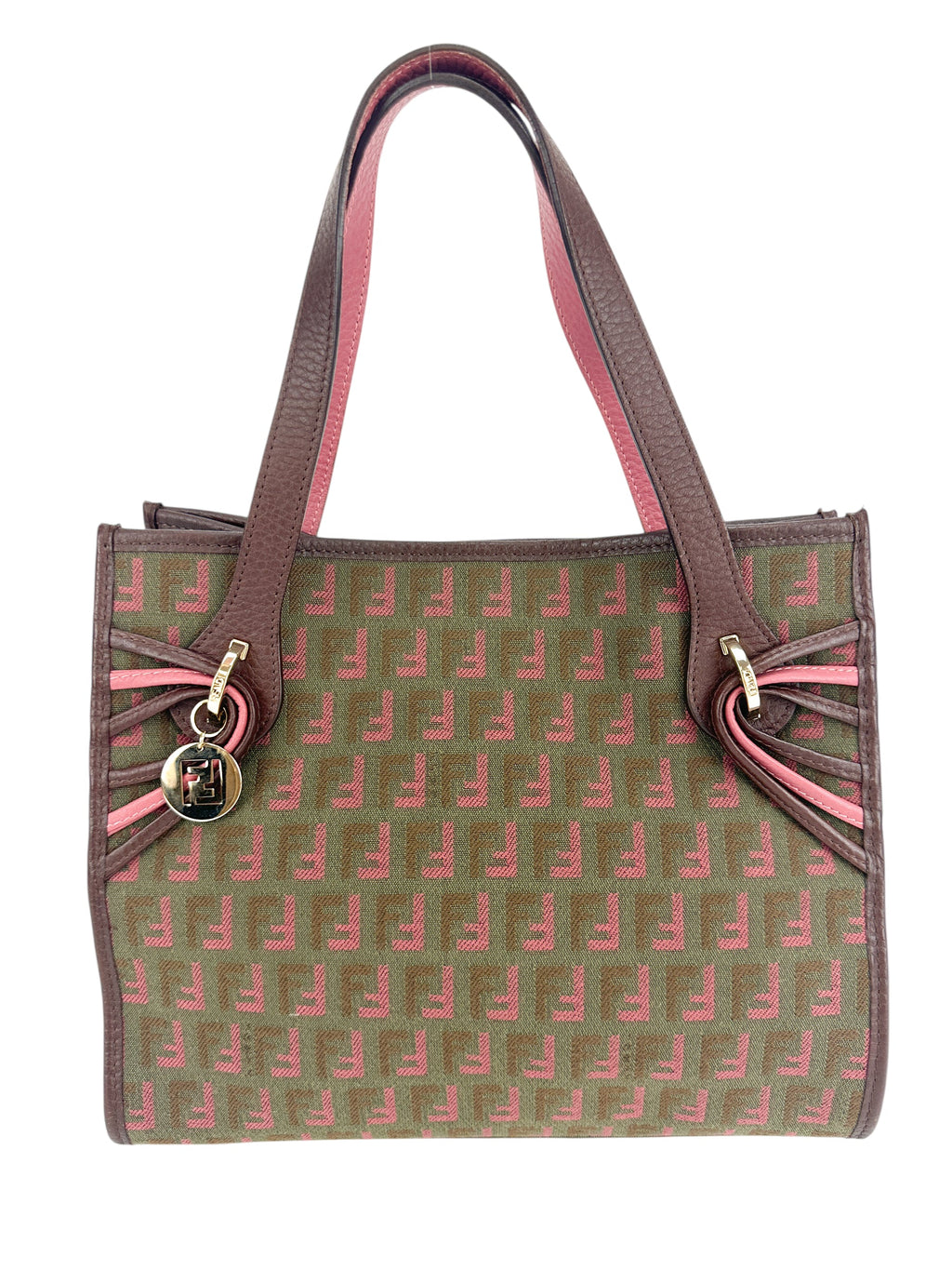 Fendi Multicolor Zucchino Small Tote