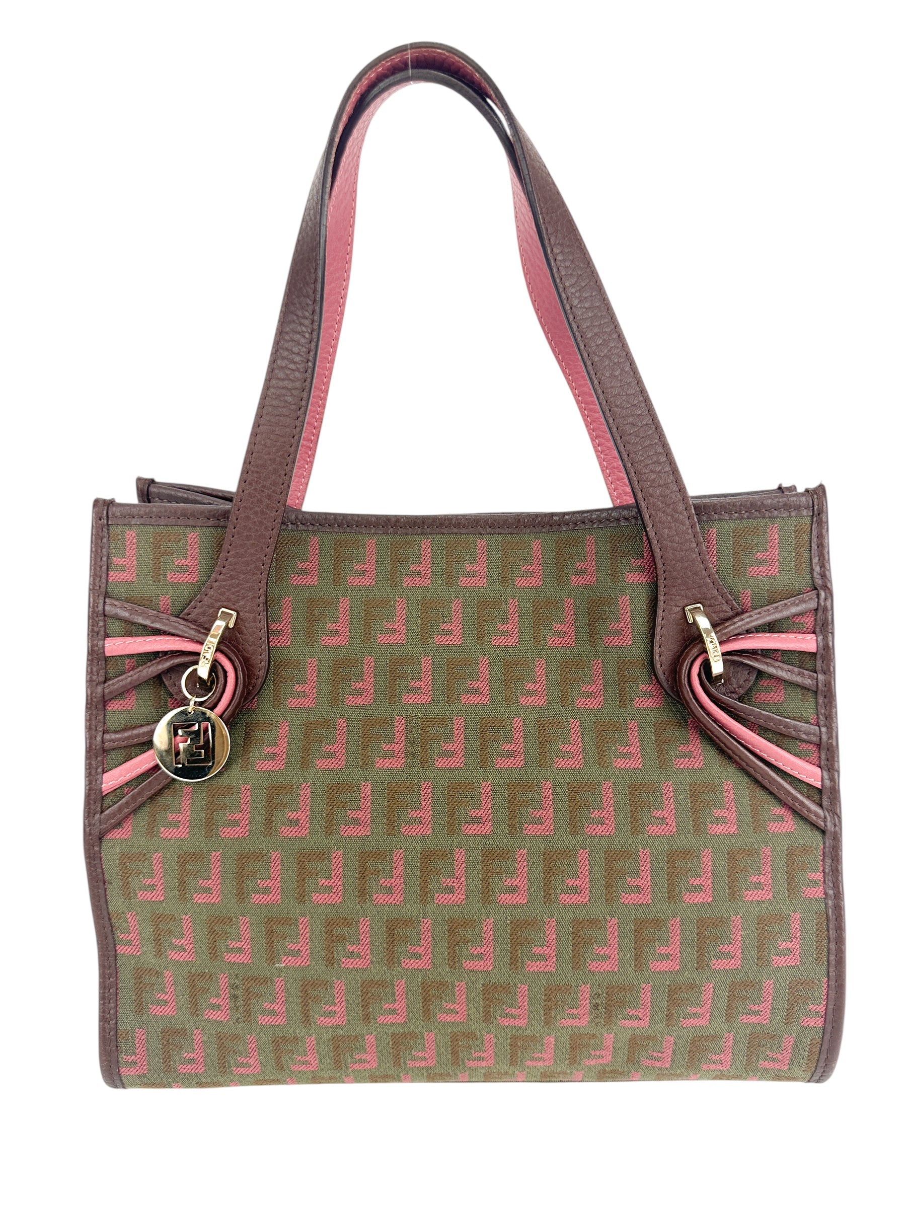 Fendi Multicolor Zucchino Small Tote