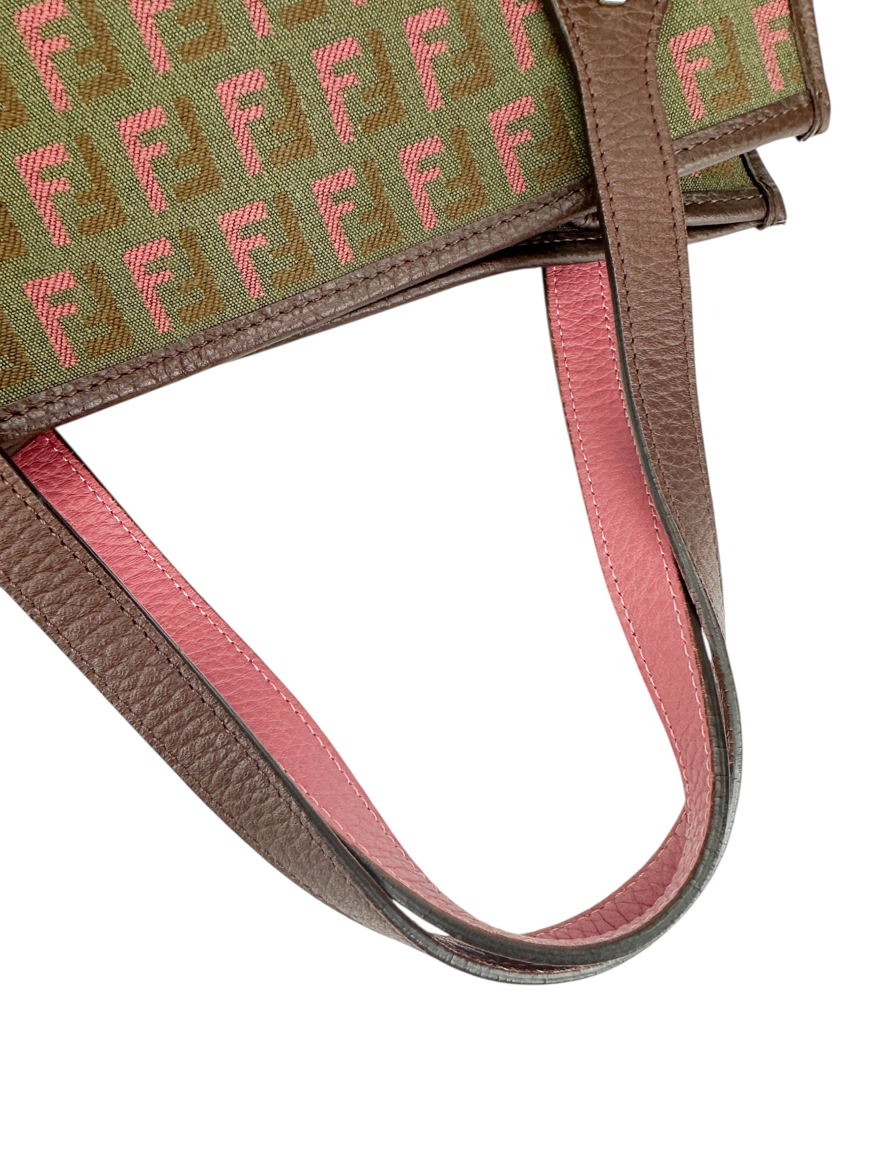 Fendi Multicolor Zucchino Small Tote