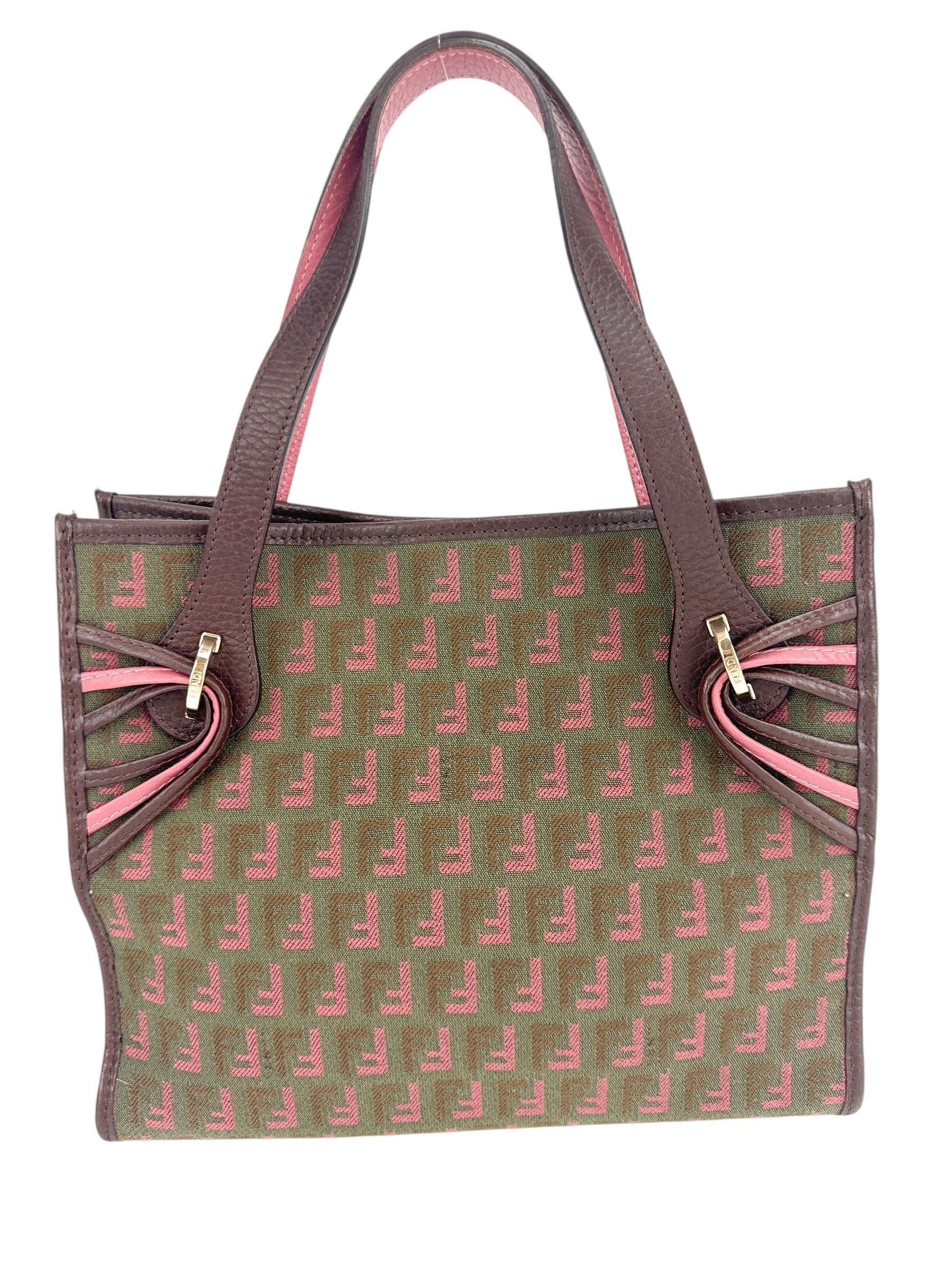 Fendi Multicolor Zucchino Small Tote