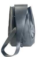 Louis Vuitton Black Epi Sac A Dos Backpack w Pouch