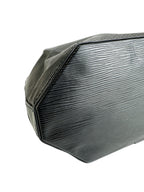 Louis Vuitton Black Epi Sac A Dos Backpack w Pouch