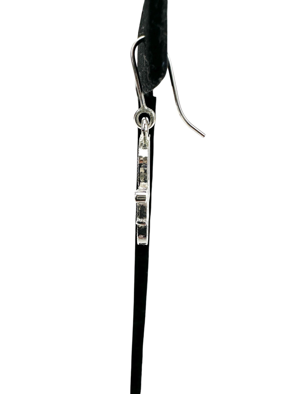 Christian Dior Silver Crystal Earrings