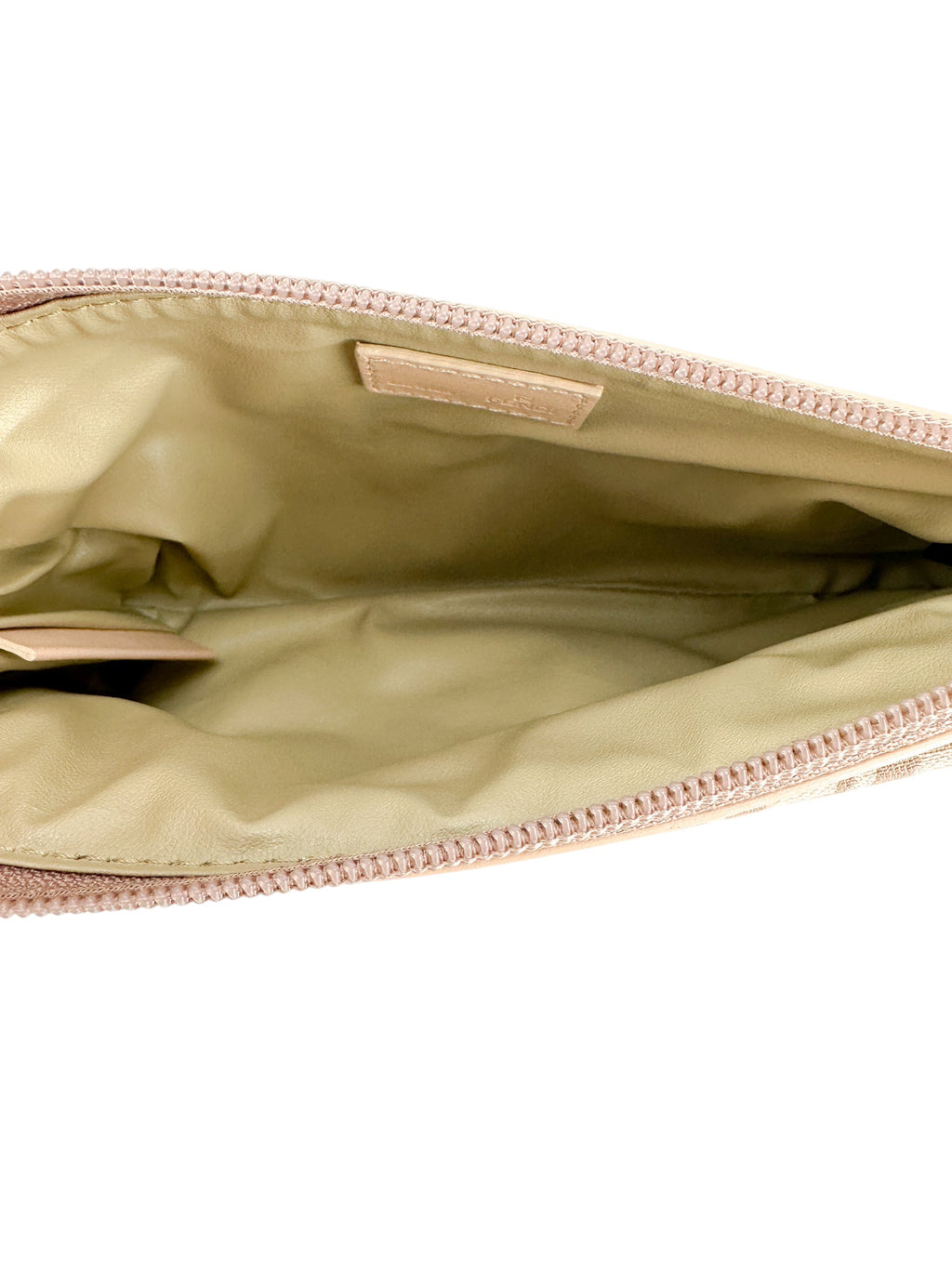 Fendi Pink Zucchino Clutch/Pouch