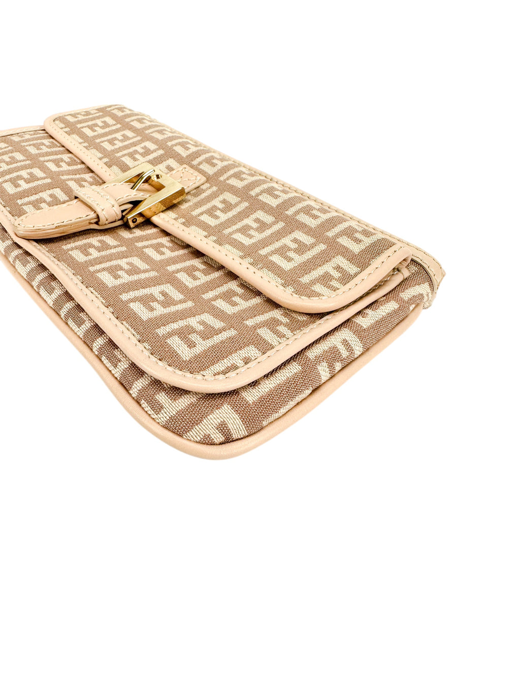 Fendi Pink Zucchino Clutch/Pouch