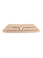 Fendi Pink Zucchino Clutch/Pouch