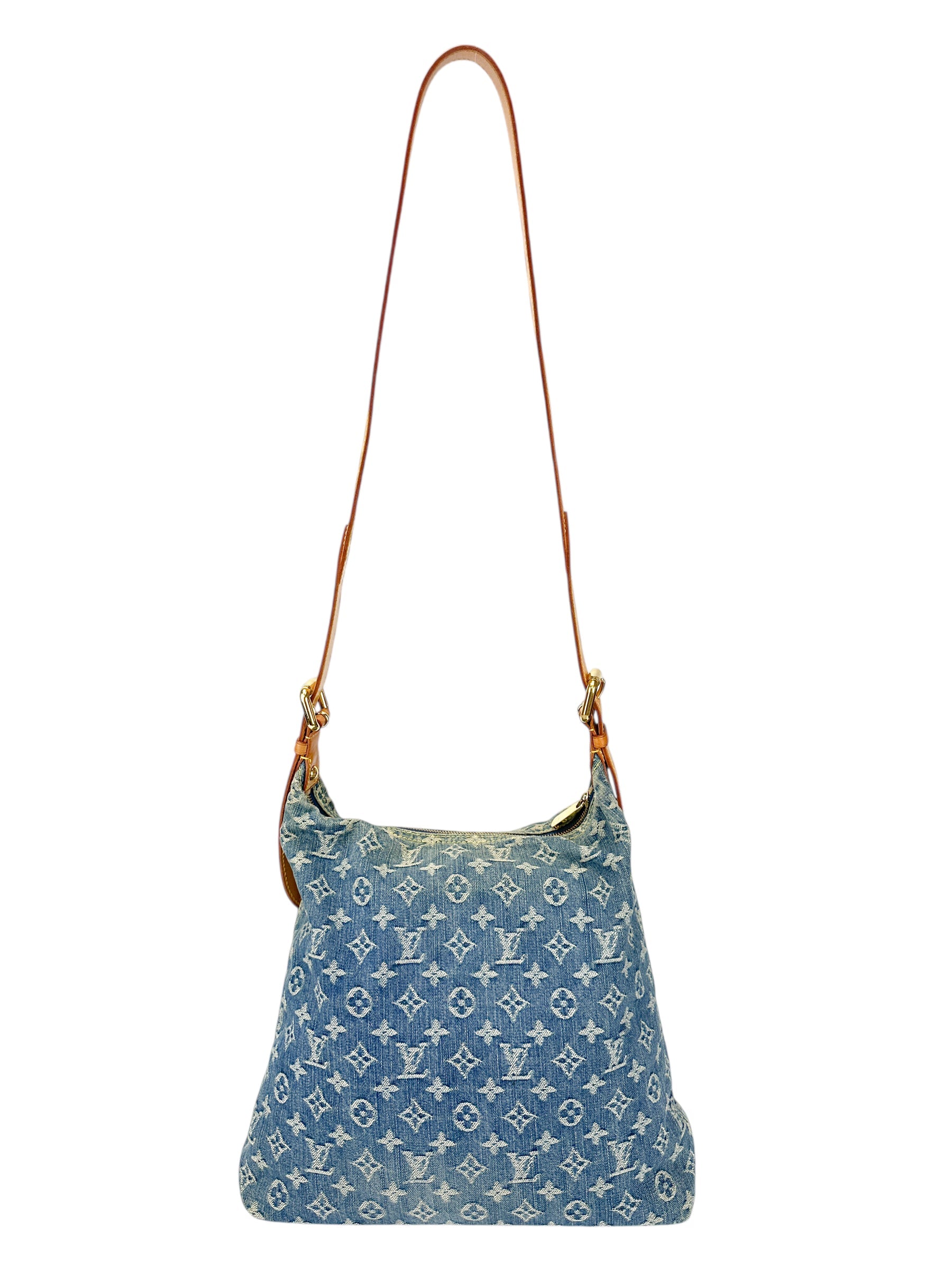 Louis Vuitton Vintage Denim Monogram Baggy GM